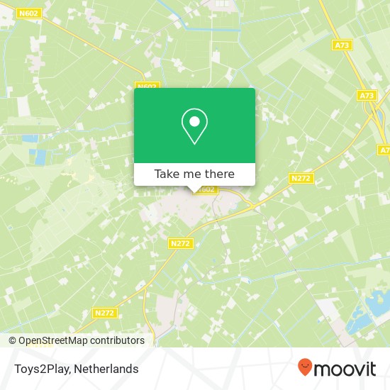 Toys2Play, Molenstraat 4 kaart