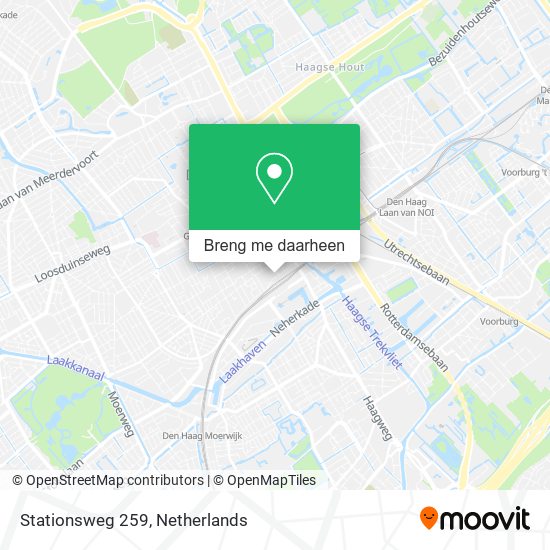 Stationsweg 259 kaart