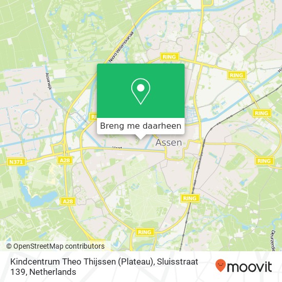 Kindcentrum Theo Thijssen (Plateau), Sluisstraat 139 kaart