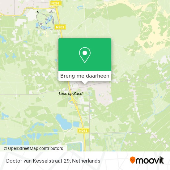 Doctor van Kesselstraat 29 kaart