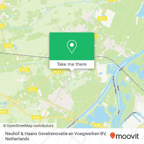 Neuhof & Haans Gevelrenovatie en Voegwerken BV, Windmolenbosweg 3 kaart