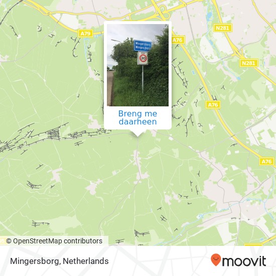 Mingersborg, 6367 Voerendaal kaart