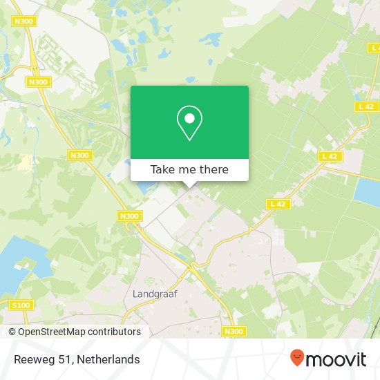 Reeweg 51, 6374 BT Landgraaf kaart