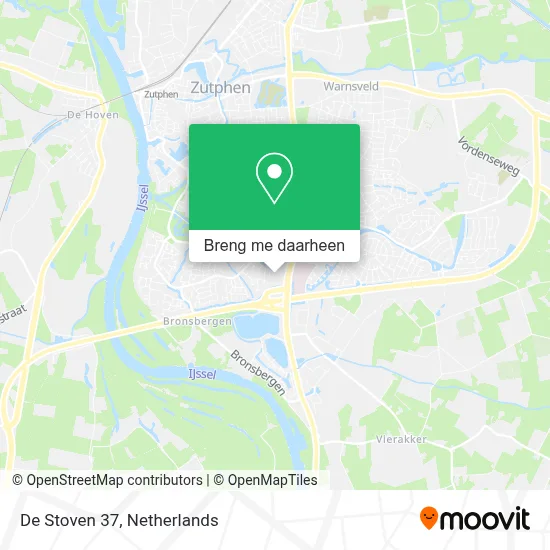 De Stoven 37 kaart