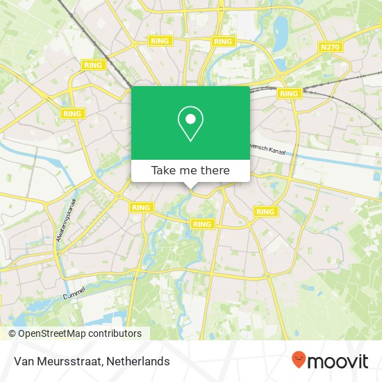 Van Meursstraat, 5615 Eindhoven kaart