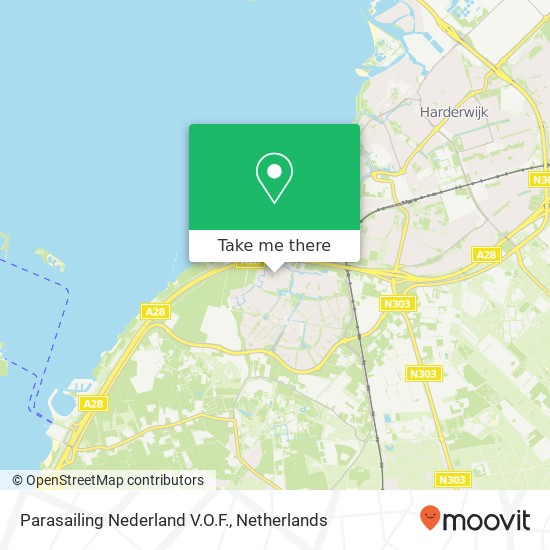 Parasailing Nederland V.O.F., Swingdreef 21 kaart