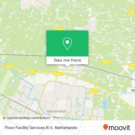 Floor Facility Services B.V., Kazemat 23 kaart