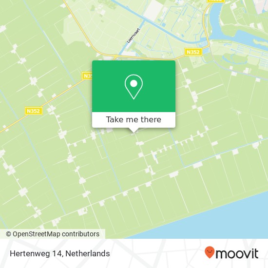 Hertenweg 14, 8317 PP Kraggenburg kaart