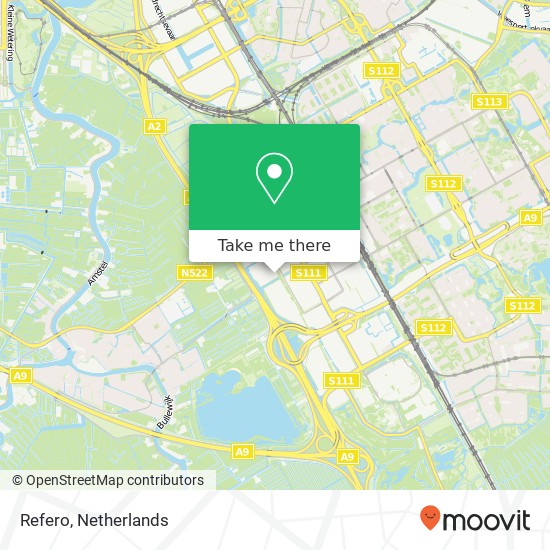 Refero, Kollenbergweg 78B kaart