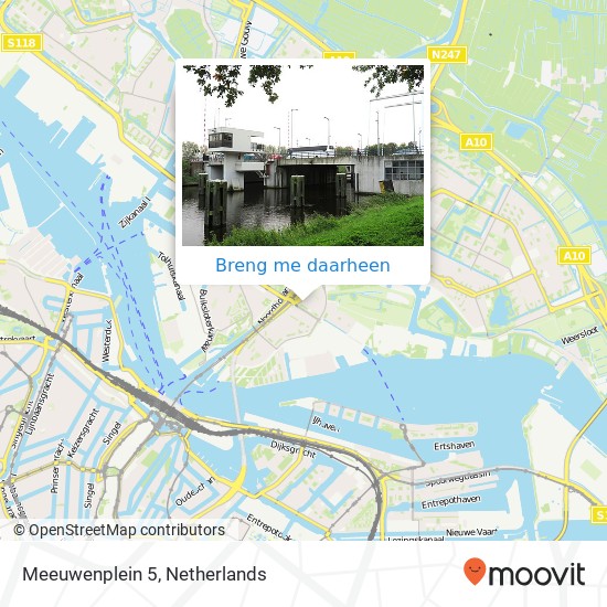 Meeuwenplein 5, 1022 BK Amsterdam kaart