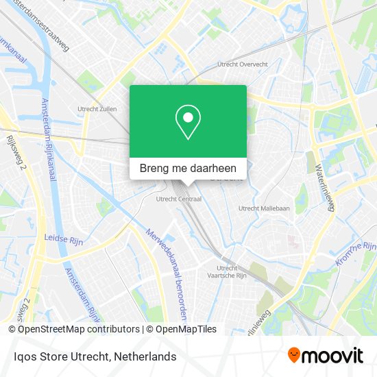 Iqos Store Utrecht kaart