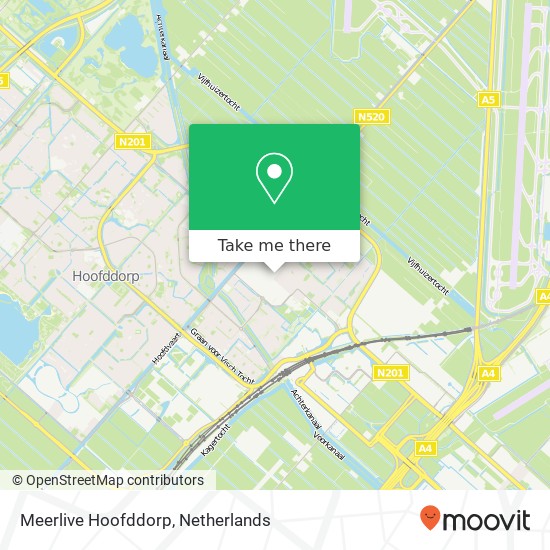 Meerlive Hoofddorp kaart