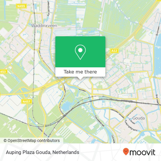 Auping Plaza Gouda, Elburgplein 3 kaart