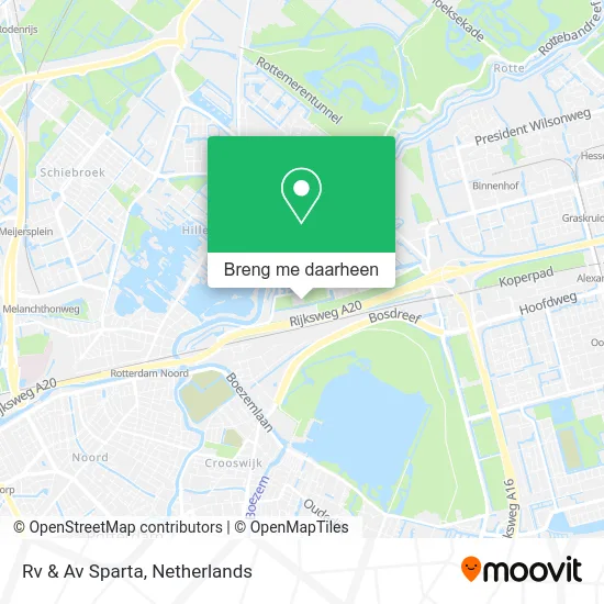 Rv & Av Sparta kaart