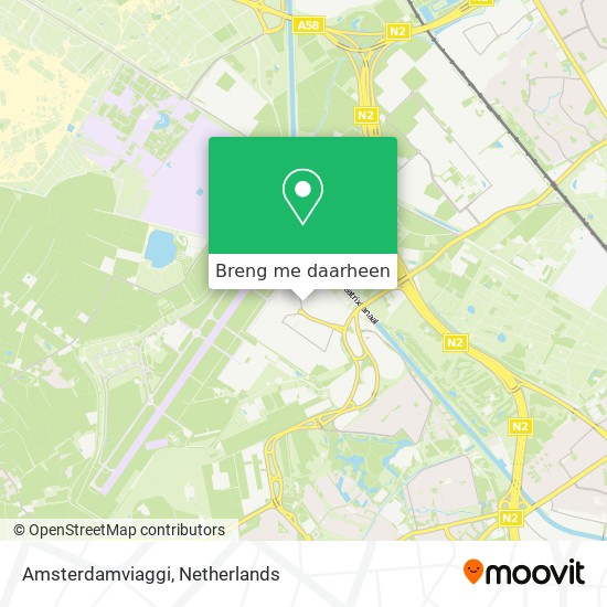 Amsterdamviaggi kaart