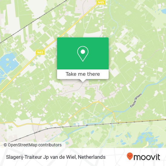 Slagerij-Traiteur Jp van de Wiel, Kerkstraat 49B kaart