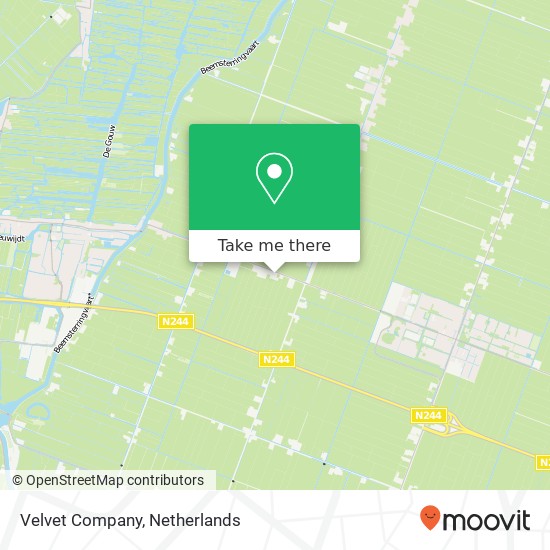 Velvet Company, Rijperweg 29 kaart