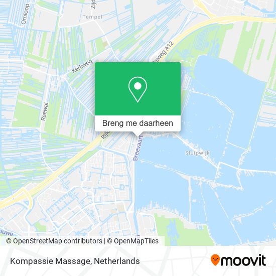 Kompassie Massage kaart
