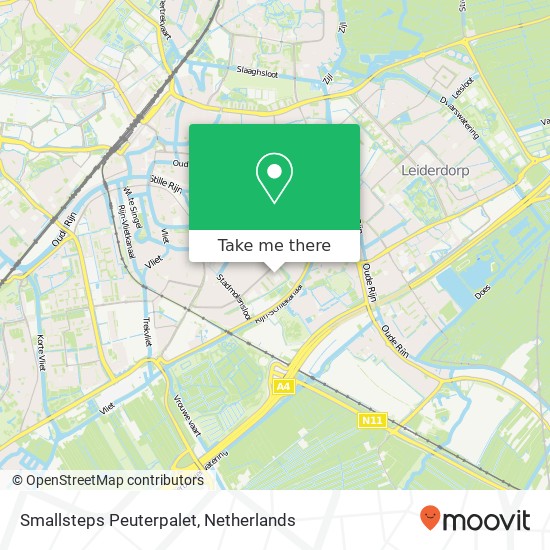 Smallsteps Peuterpalet, Oppenheimstraat 4B kaart