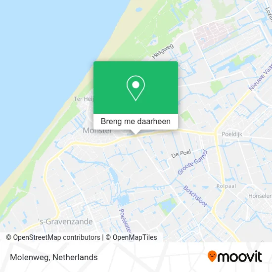 Molenweg kaart