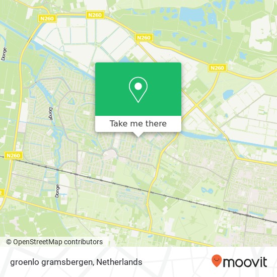 groenlo gramsbergen, 5043 LB Tilburg kaart