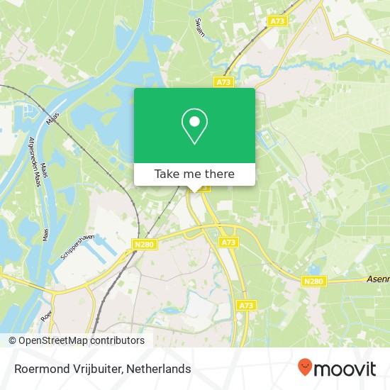 Roermond Vrijbuiter, Schaarbroekerweg 4A kaart