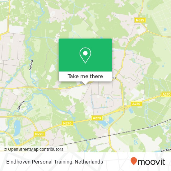 Eindhoven Personal Training, Duivendijk kaart