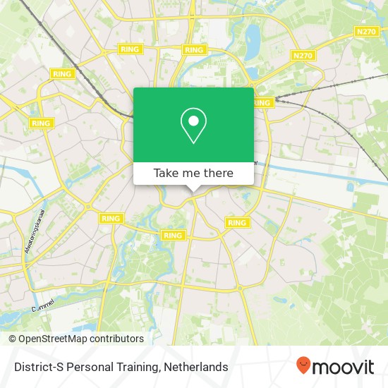District-S Personal Training, Stratumsedijk 67H kaart