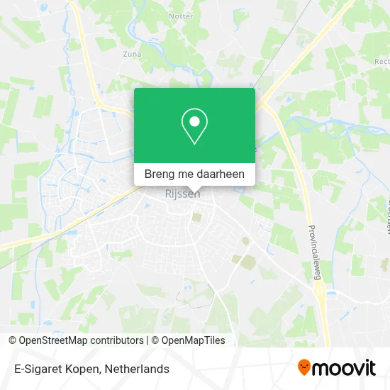 E-Sigaret Kopen kaart