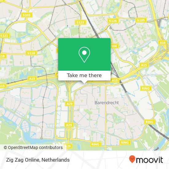 Zig Zag Online, Bijdorp-Oost 42 kaart