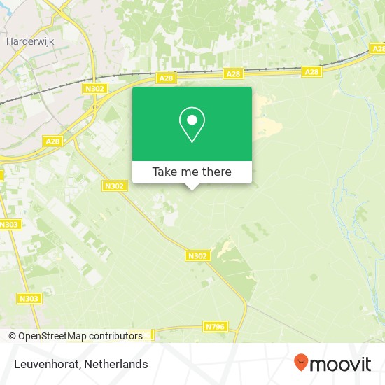 Leuvenhorat, Leuvenumsepad kaart