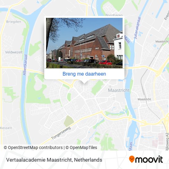 Vertaalacademie Maastricht kaart