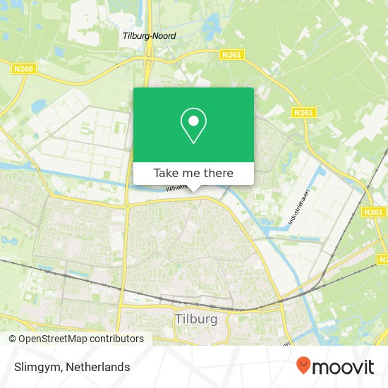 Slimgym, Rijnstraat kaart