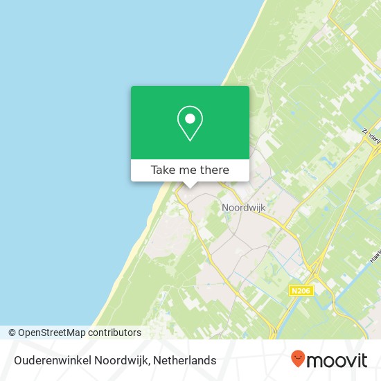Ouderenwinkel Noordwijk, Van Speijkstraat 2 kaart