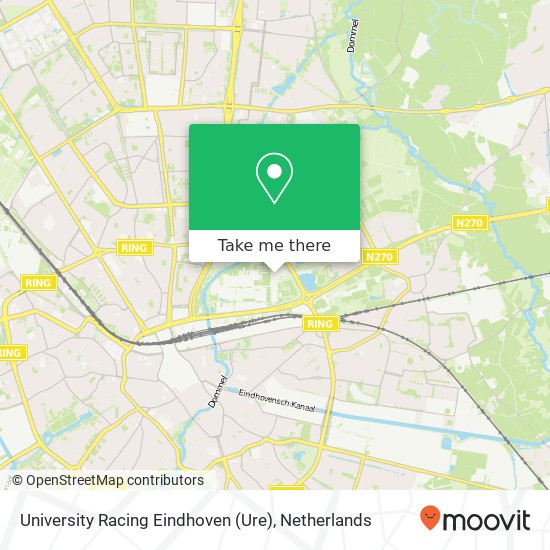 University Racing Eindhoven (Ure), Horsten kaart