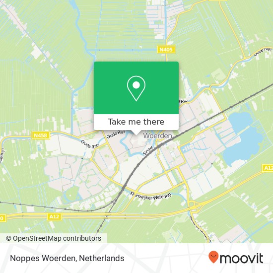 Noppes Woerden, Havenstraat 2A kaart