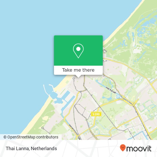 Thai Lanna, Keizerstraat 24 kaart