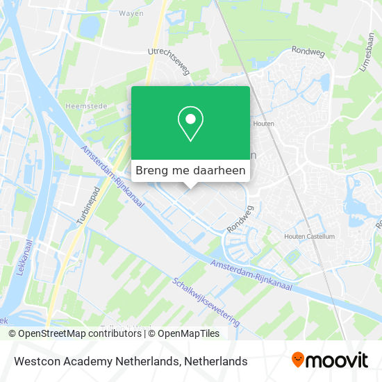 Westcon Academy Netherlands kaart