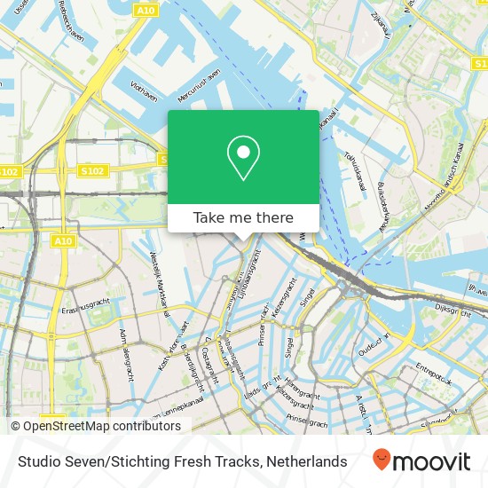 Studio Seven / Stichting Fresh Tracks kaart