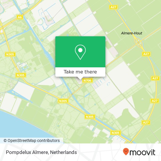 Pompdelux Almere, Wintertalinglaan 21 kaart