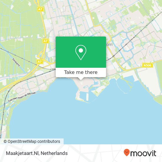 Maakjetaart.Nl, Lange Kerkstraat 9 kaart