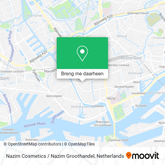 Nazim Cosmetics / Nazim Groothandel kaart