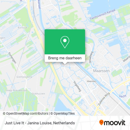 Just Live It - Janina Louise kaart