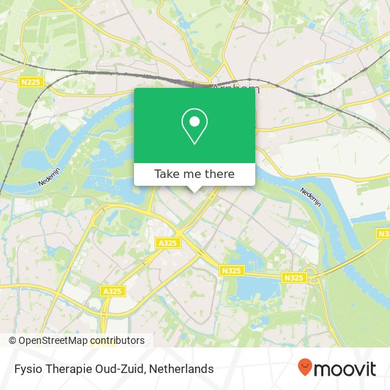 Fysio Therapie Oud-Zuid, Dovenetellaan 61 kaart