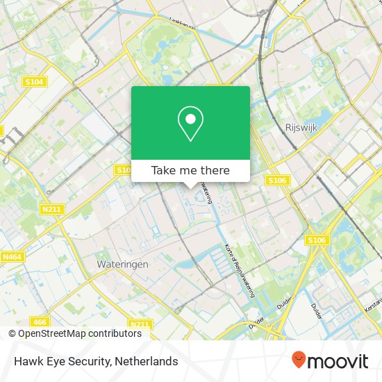 Hawk Eye Security, Reiderlandlaan 16 kaart