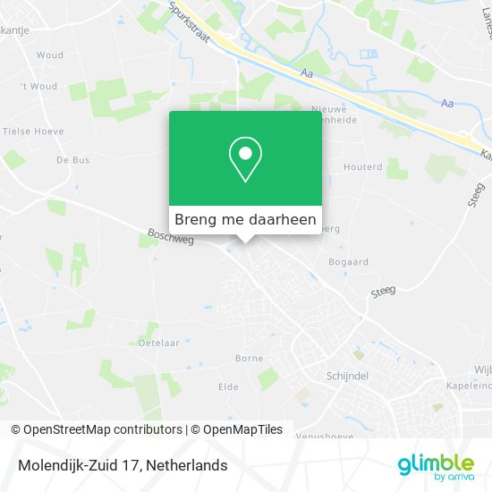 Molendijk-Zuid 17 kaart