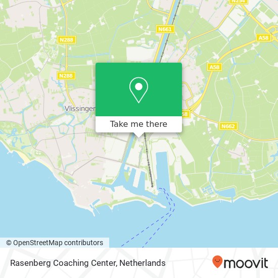 Rasenberg Coaching Center, Edisonweg 41 kaart