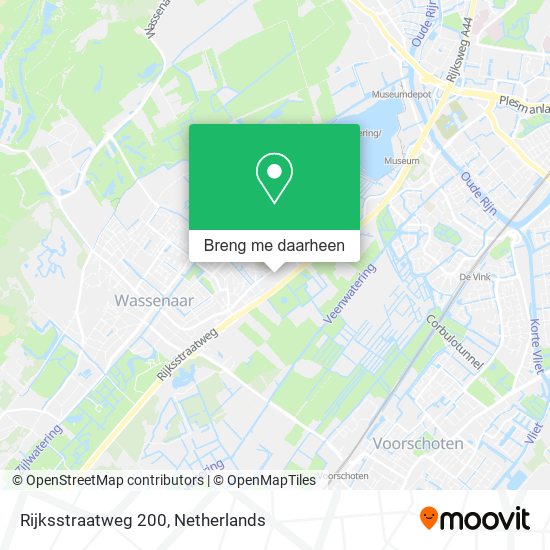 Rijksstraatweg 200 kaart