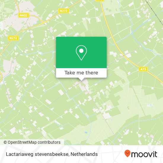 Lactariaweg stevensbeekse, 5844 Stevensbeek kaart