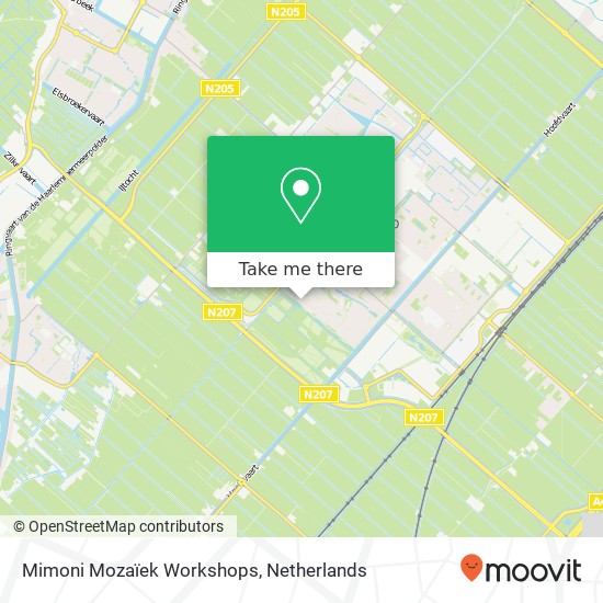 Mimoni Mozaïek Workshops, Smedenweg 38 kaart